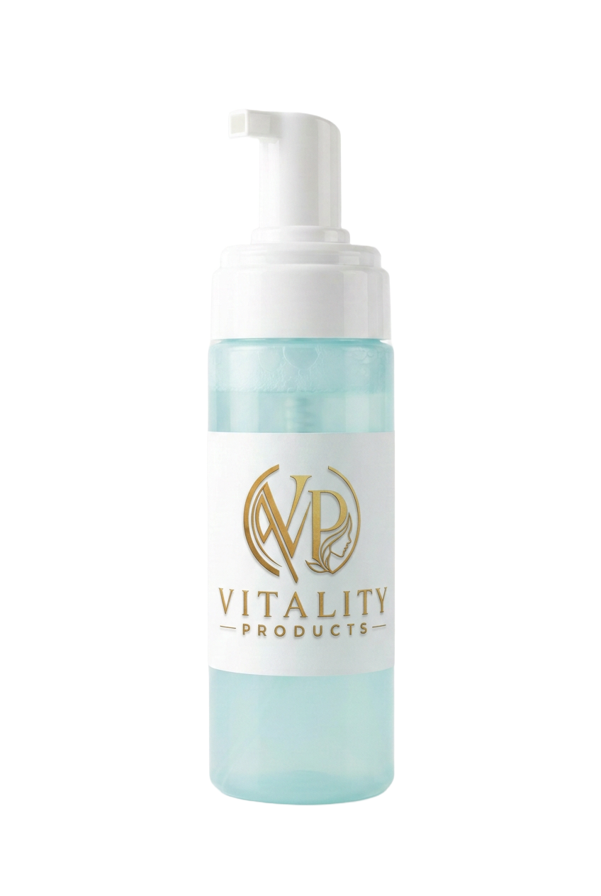 Vitality Products container representing Hair Thinning Treatment